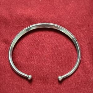 Navajo sterling silver bracelet from New Mexico